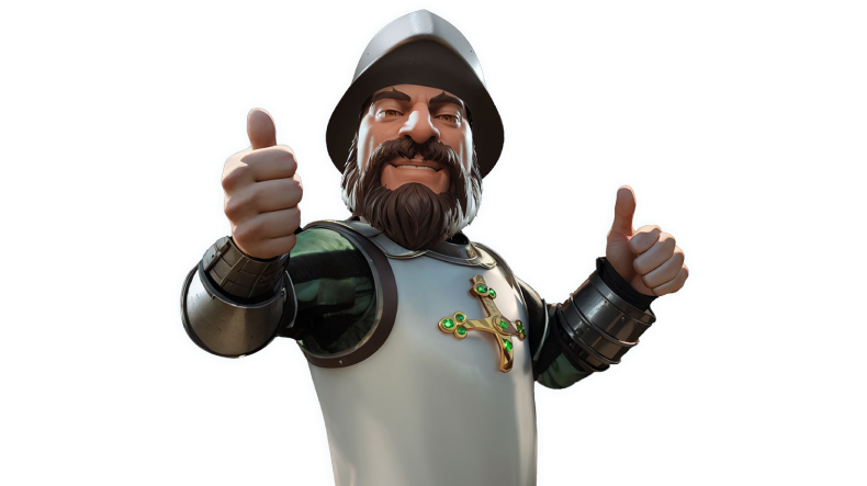 Welcome Bonus 100% up to €500 + 200 FS